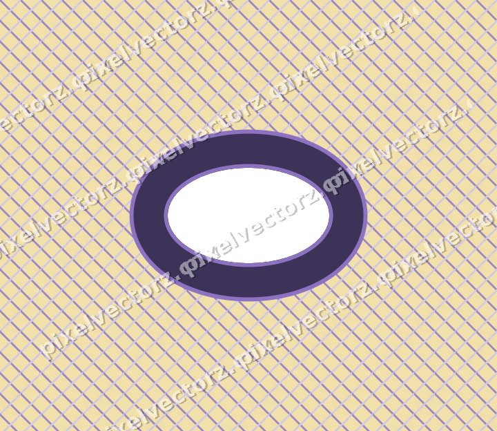 Decorative patterned mat frame in amber with diagonal lattice