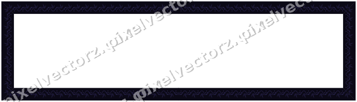 Decorative picture frame border in orange and blue with grape vine