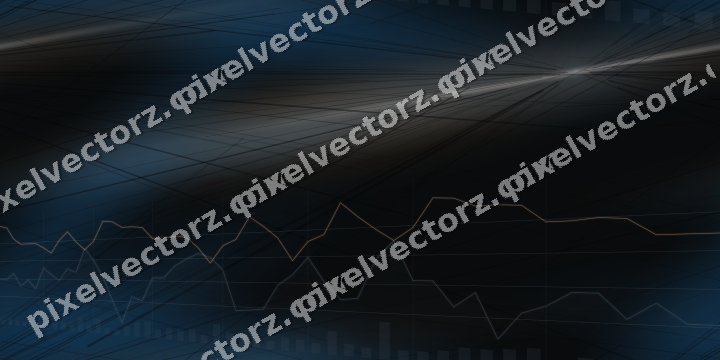 Nahtloser Neon Diagramm Hintergrund in Blau und Orange
