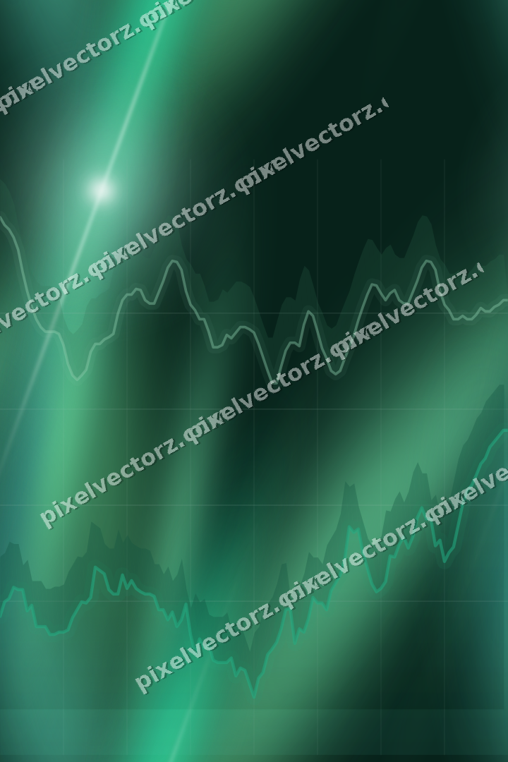 Nahtloser Neon Diagramm Hintergrund in Grün und Petrol