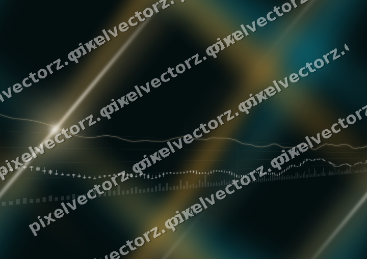 Nahtloser Neon Diagramm Hintergrund in Bernstein und Petrol