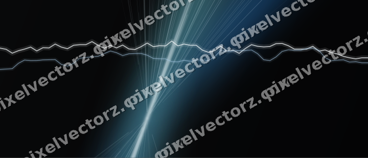 Leuchtender Neon Diagramm Hintergrund in Blau und Petrol