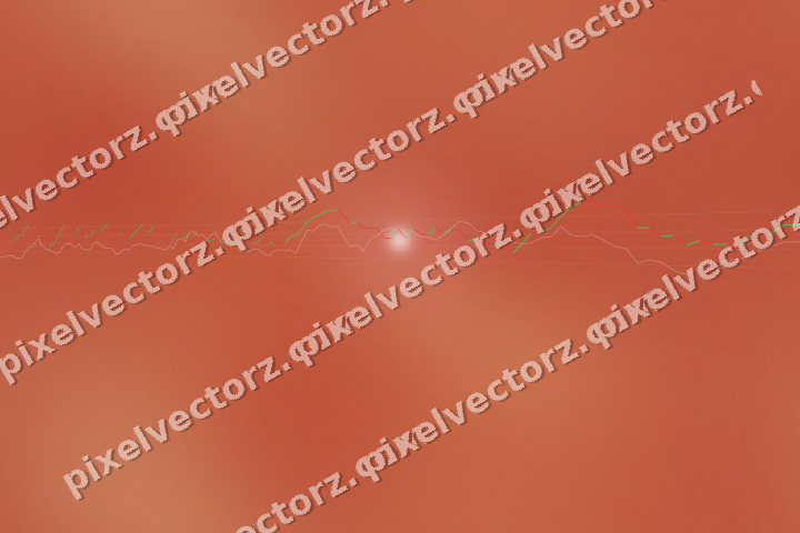 Nahtloser Neon Diagramm Hintergrund in Rot und Orange