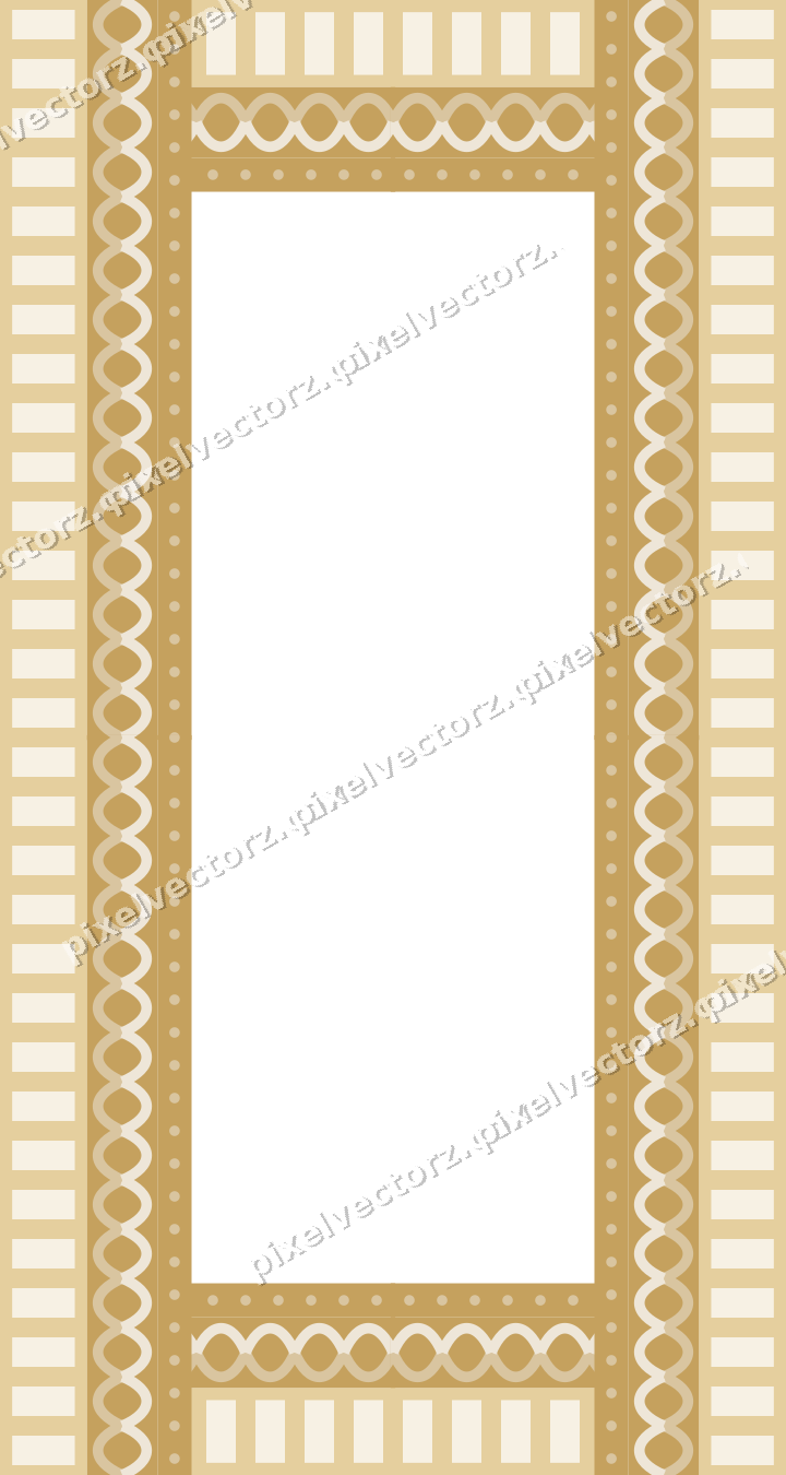 Decorative picture frame border in dark pink and red with guilloche
