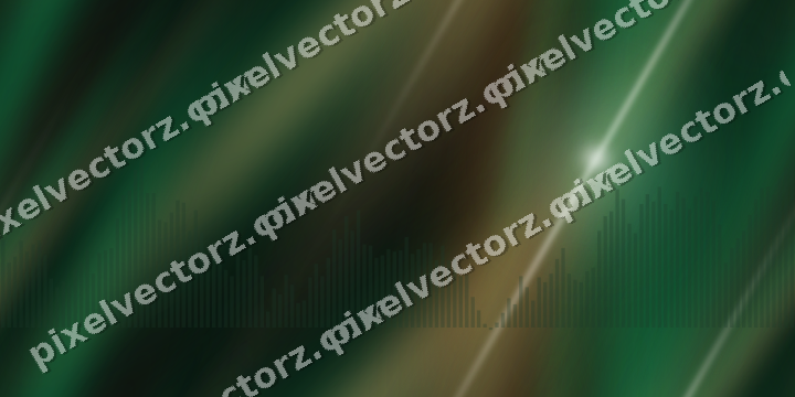 Nahtloser Neon Diagramm Hintergrund in Grün und Orange