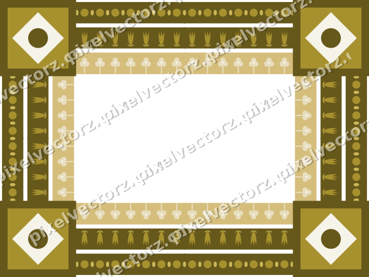 Decorative picture frame border in dark pink with bead and reel