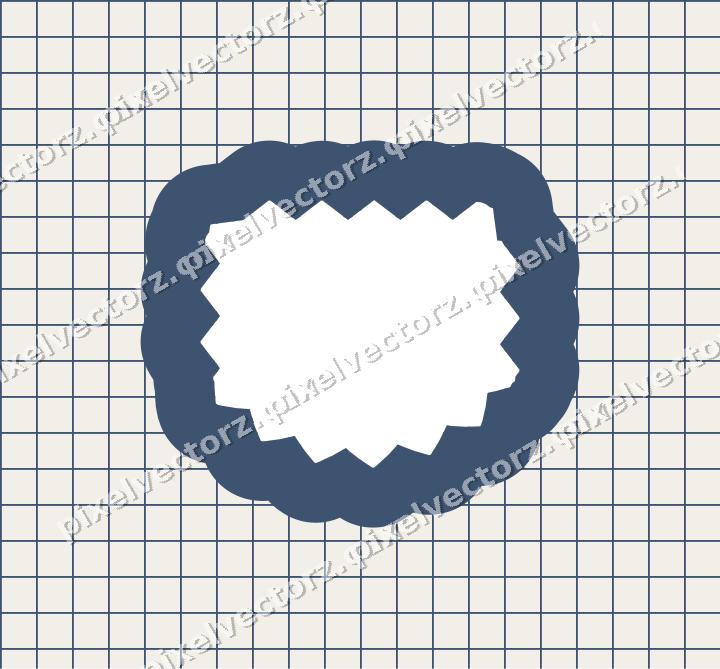 Decorative patterned mat frame in amber and green with grid check