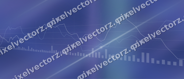 Nahtloser Neon Diagramm Hintergrund in Blau und Türkis