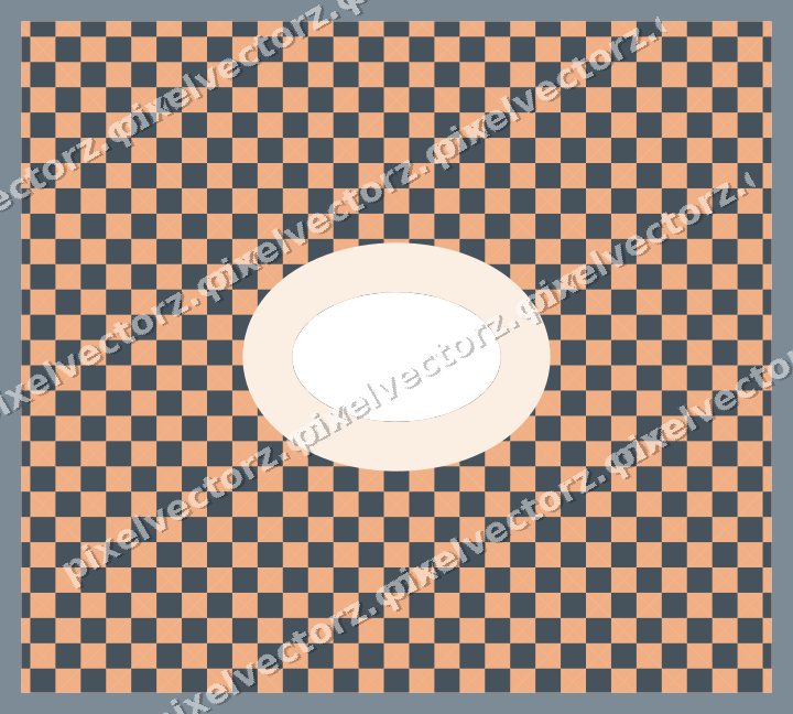 Decorative patterned mat frame in blue with harlequin diamonds