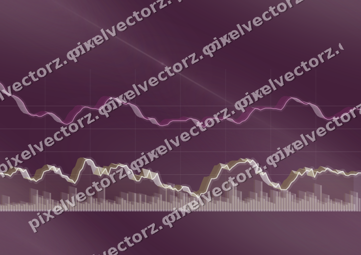 Nahtloser Neon Diagramm Hintergrund in Dunkelmagenta und Limette