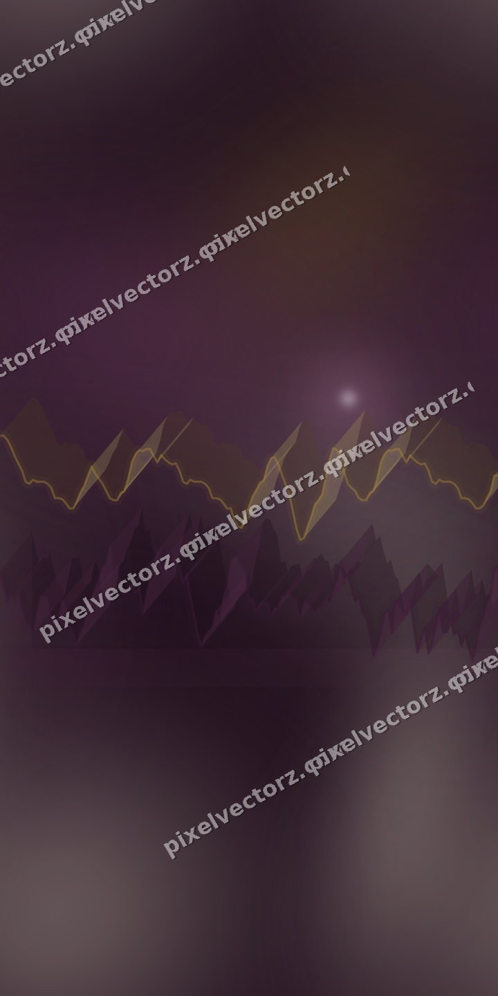 Nahtloser Neon Diagramm Hintergrund in Dunkelmagenta und Bernstein