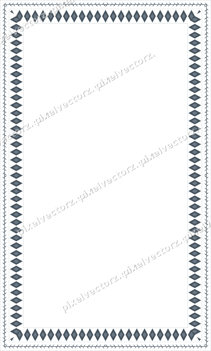 Decorative picture frame border in blue with laurel moulding
