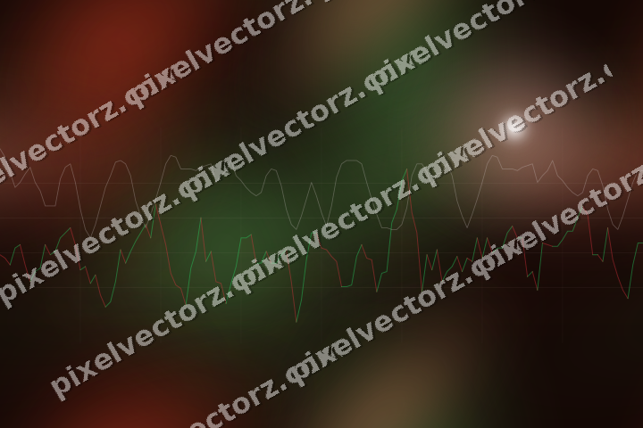 Nahtloser Neon Diagramm Hintergrund in Rot und Orange