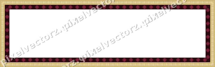 Decorative picture frame border in dark pink with spiral scroll