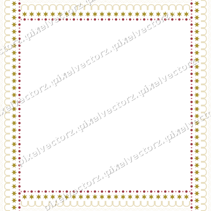 Decorative picture frame border in dark pink with guilloche band