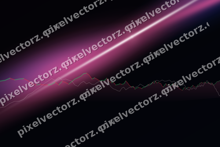 Leuchtender Neon Diagramm Hintergrund in Rosa und Blau