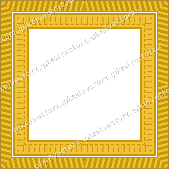 Decorative picture frame border in dark blue with diagonal band