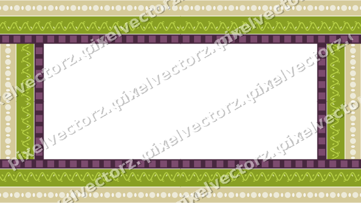 Decorative picture frame border in dark magenta with bead and reel