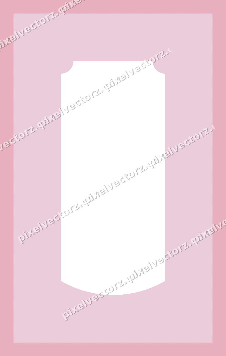 Decorative patterned mat frame in pale pink with harlequin diamonds