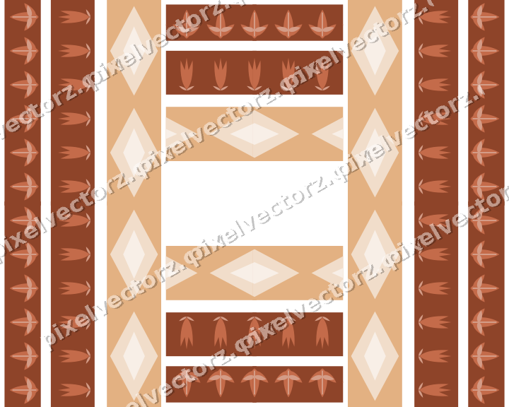 Decorative picture frame border in dark teal with diamond band