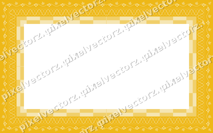 Decorative picture frame border in amber and blue with grape vine