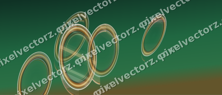Abstract glass arc in pale pink and pale amber