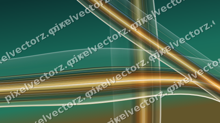 Abstract glass arc in pink and amber