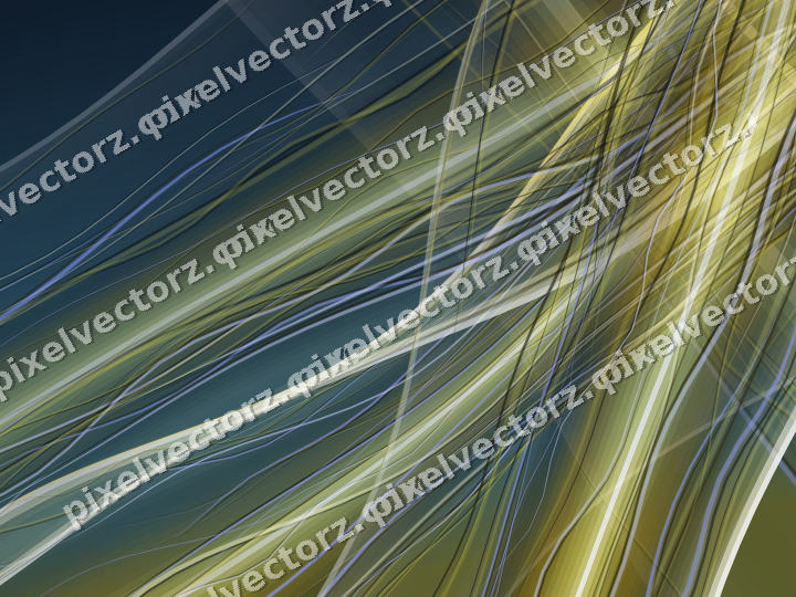 Abstract glass arc in dark amber and yellow