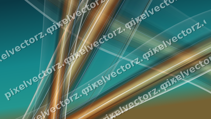 Abstract glass arc in pink and cyan
