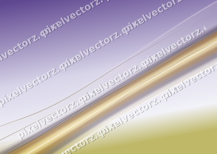 Abstract glass arc in amber and purple
