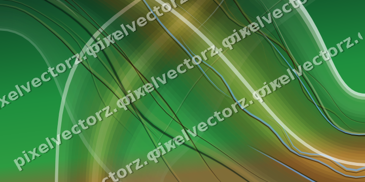 Abstract glass arc in red and orange