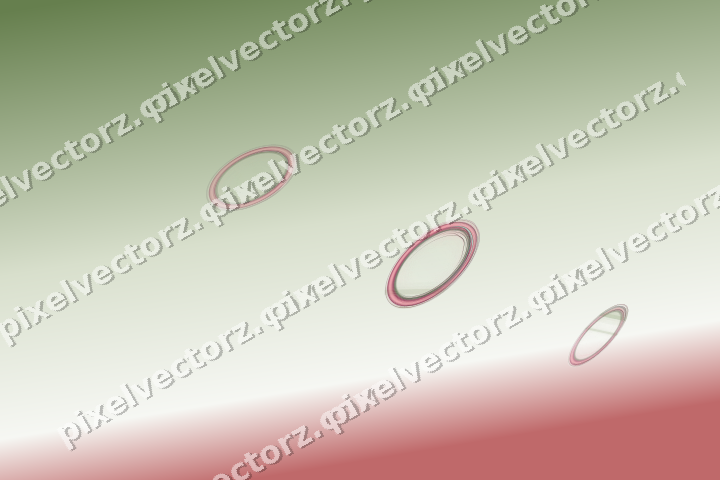 Abstract glass arc in pink and dark lime