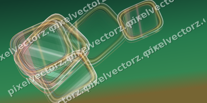 Abstract glass arc in pale pink and pale amber