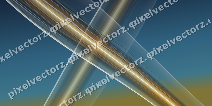 Abstract glass arc in dark pink and red