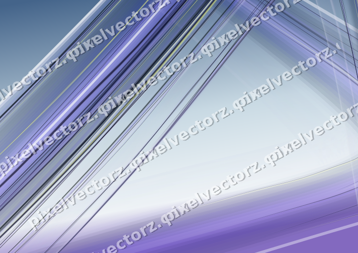 Abstract glass arc in blue and cyan