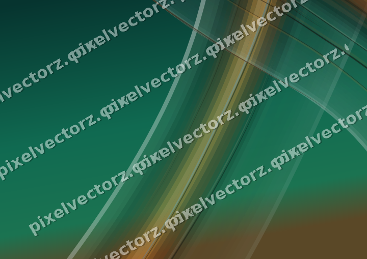 Abstract glass arc in pink and orange