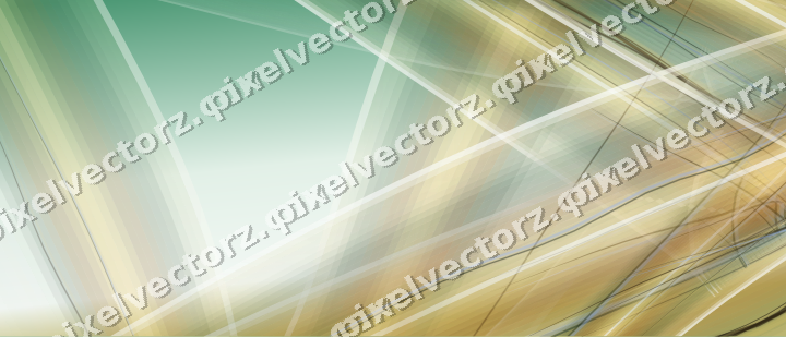 Abstract glass arc in amber and dark green