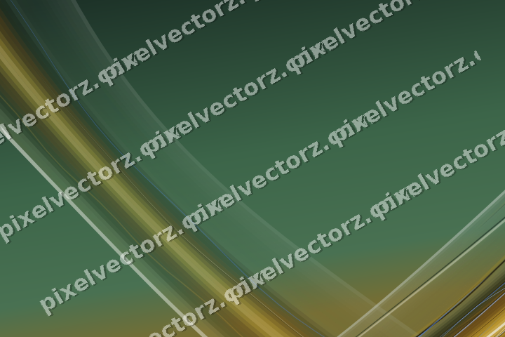 Abstract glass arc in dark green and amber