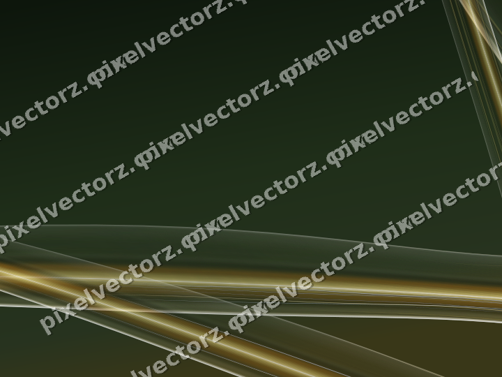 Abstract glass arc in lime and yellow