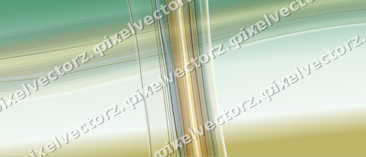 Abstract glass arc in amber and dark green