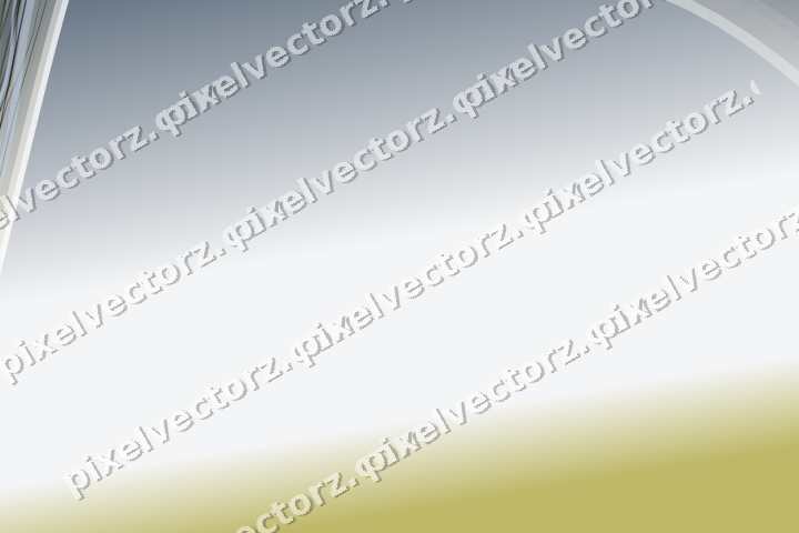Abstract glass arc in amber and grey