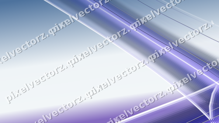 Abstract glass arc in blue and cyan