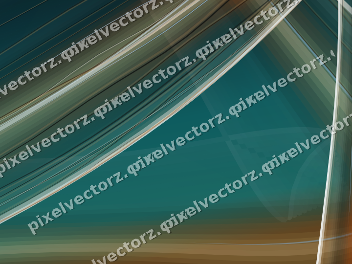 Abstract glass arc in pink and cyan