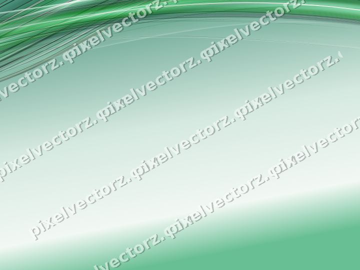 Abstract glass arc in green and teal