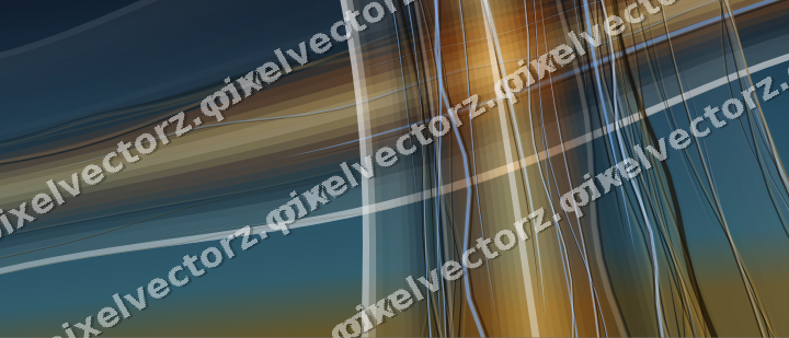 Abstract glass arc in pink and amber