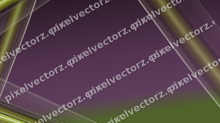 Abstract glass arc in dark magenta and lime