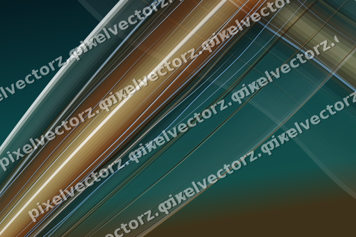 Abstract glass arc in pink and cyan