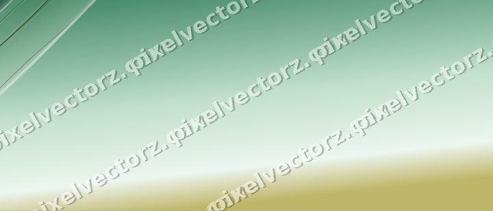 Abstract glass arc in amber and dark green