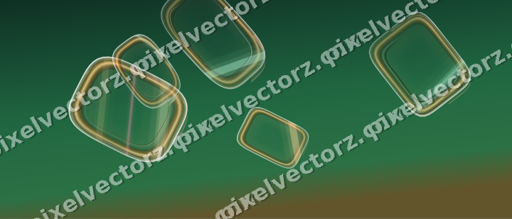 Abstract glass arc in pale pink and pale amber