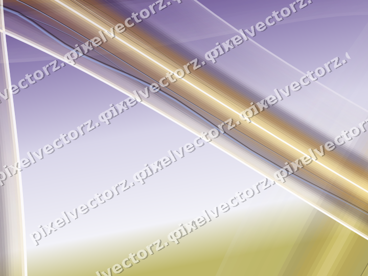 Abstract glass arc in amber and purple